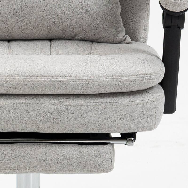 Modern Massage Office Chair Reclining Computer Chair with Heated Lumbar and Support Pillow, for Office