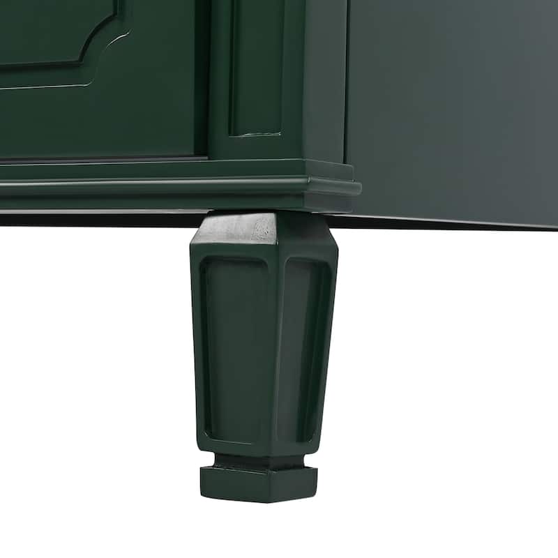 Bathroom Vanity with Sink, Freestanding Bathroom Vanity Set, Bathroom Cabinet with Drawer, Door Shelf & Soft-Closing Door