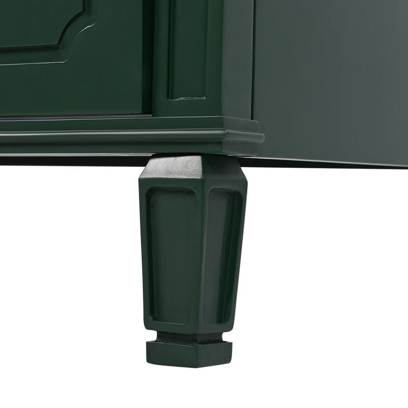 Bathroom Vanity with Sink Vintage Style,Multi-functional Storage Space