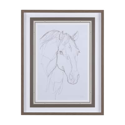 Thoroughbred III Framed Art Print
