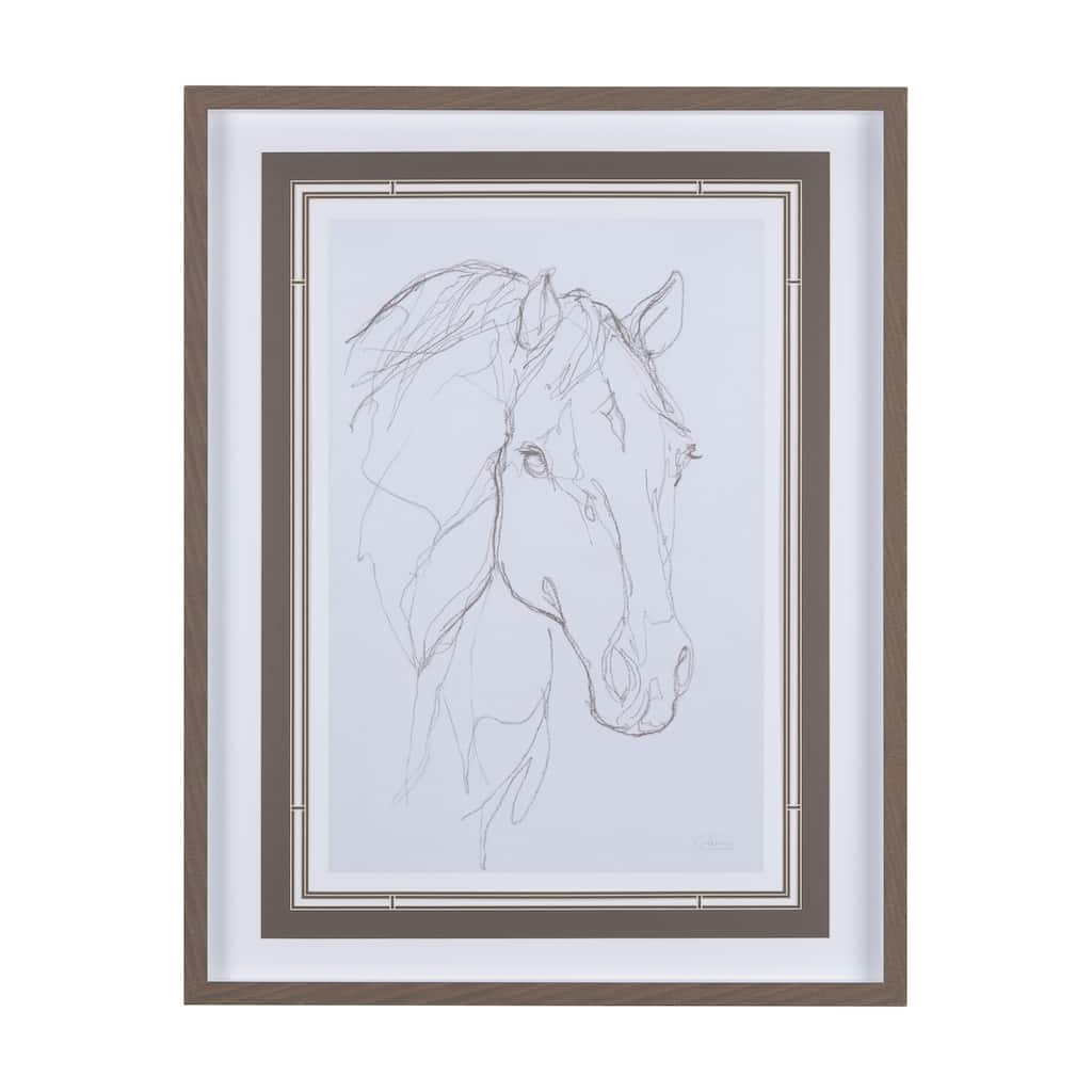 Thoroughbred III Framed Art Print