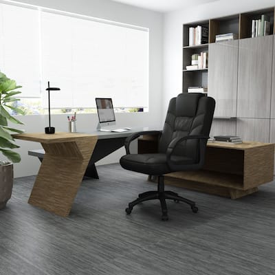 Boss Executive High Back LeatherPlus Bonded Leather Chair