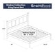 preview thumbnail 13 of 61, Grain Wood Furniture Shaker Solid Wood Panel Platform Bed