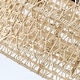 preview thumbnail 9 of 8, 20 in. 4-Light Rattan Tiered Drum Chandelier Light with Black Canopy - 4-Light 20" W