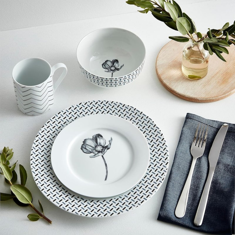 Portmeirion Home Stella 16 Piece Dinnerware Set
