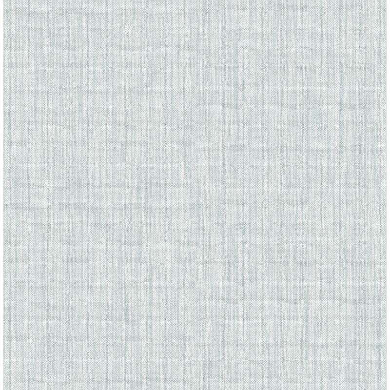 A-Street Prints Chiniile Light Blue Linen Texture Wallpaper