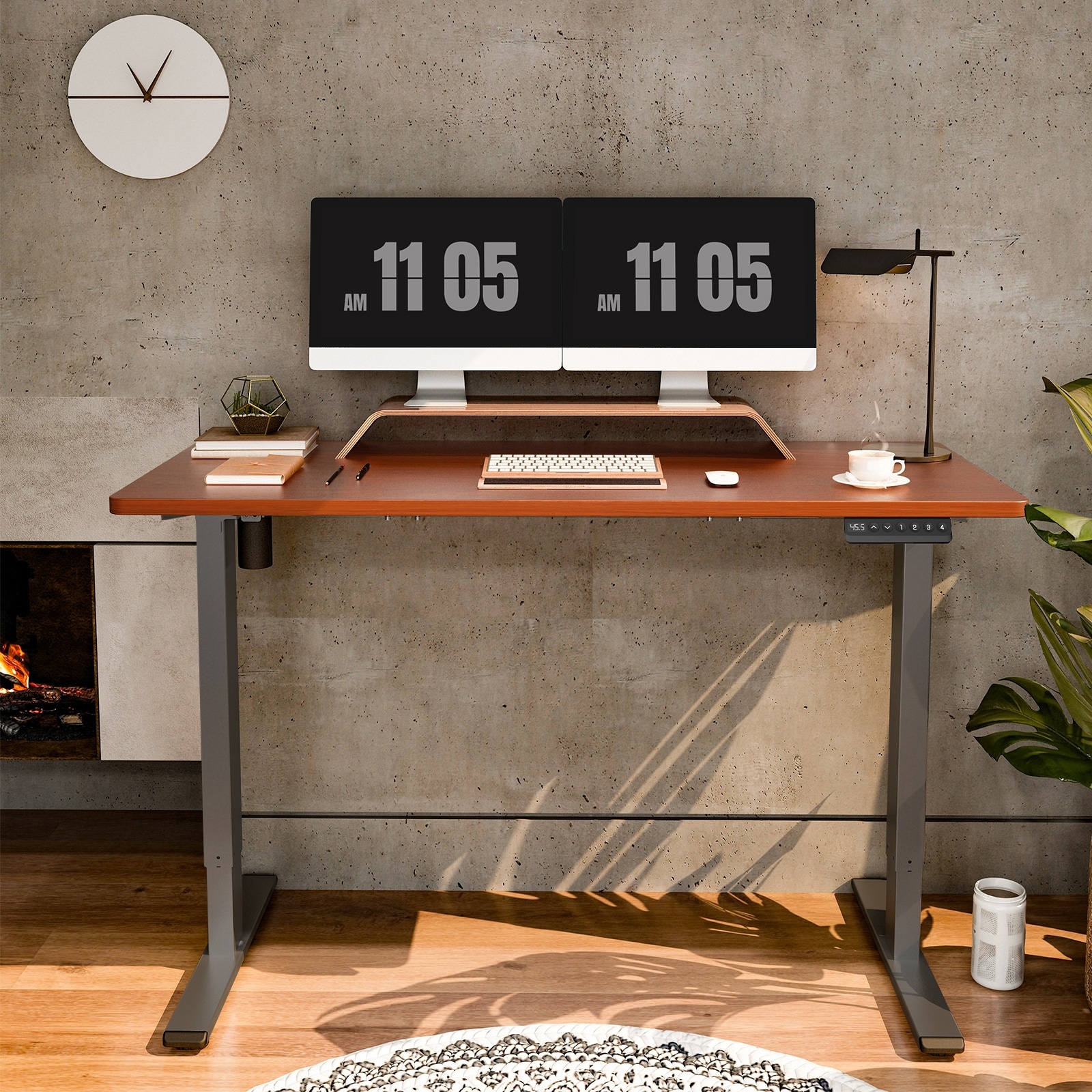Flexispot 55 x 28 inches electric stand up hotsell desk