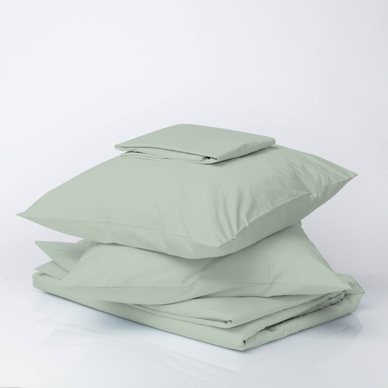 Color Sense Cotton 225TC Silky Wrinkle Resistant Sheet Set