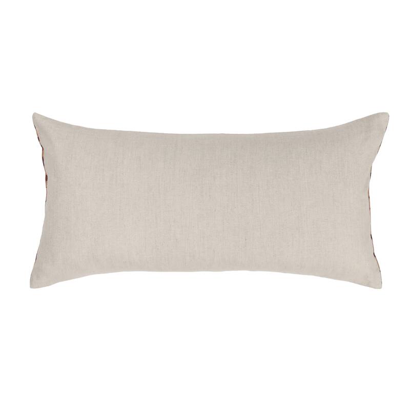 Villa by Classic Home Alula Cotton Fabric Throw Pillow