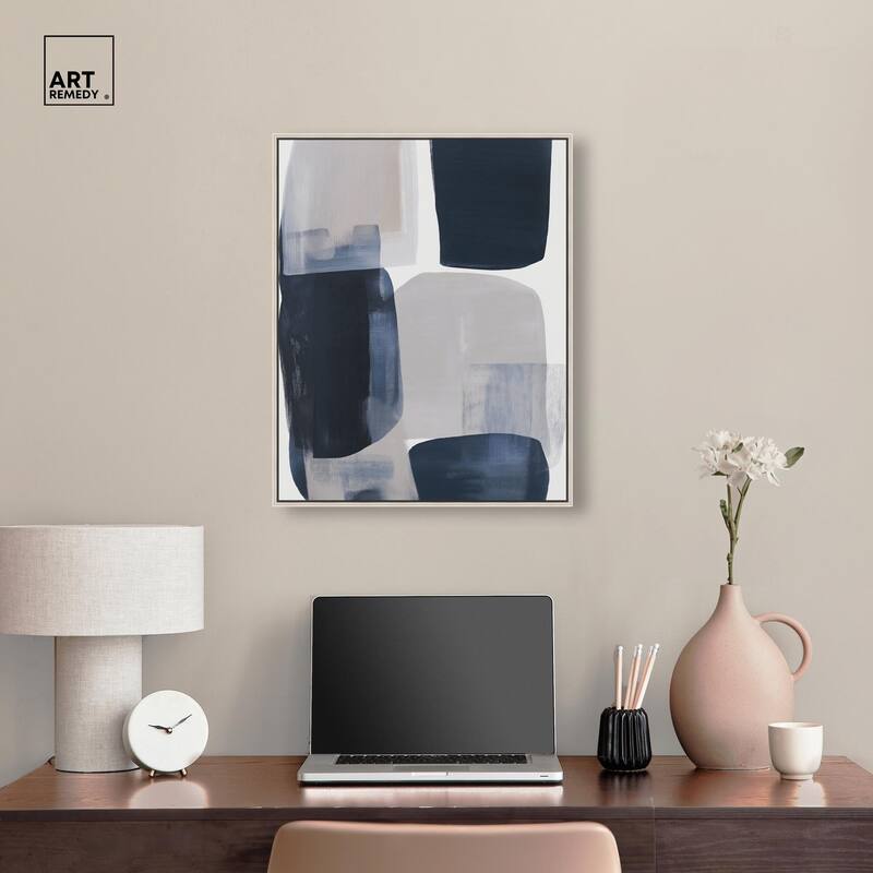 Oceanic Forms II Canvas by Art Remedy