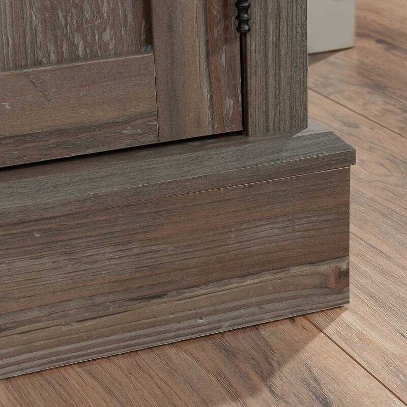 File Credenza, Lateral File, File Cabinet , Office Storage Cabinet Brown finish