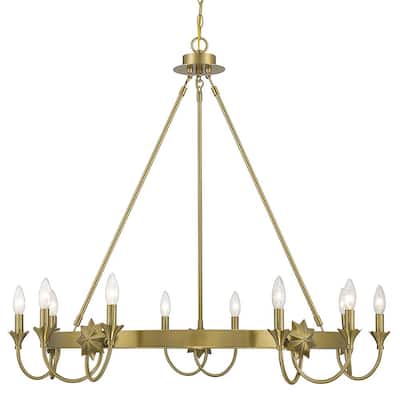 Savoy House 1-2208-10 Sullivan 10 Light 40" Wide Taper Candle Style