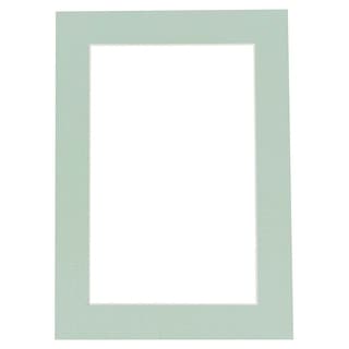 11.5x17 Precut Mat Board For 8.5x11 Photos | Acid-Free Brittany Blue With Backing & Bag