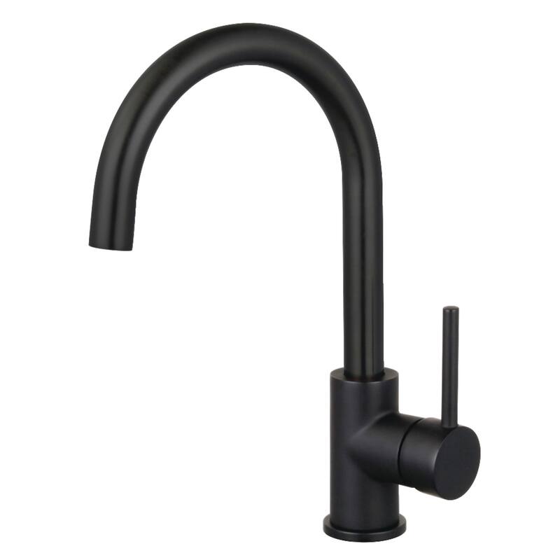 Concord Single-Handle Vessel Faucet - Matte Black