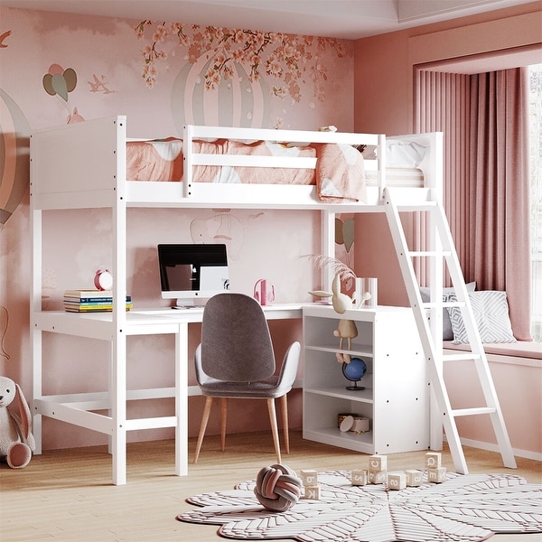 Full size bedroom set with desk clearance