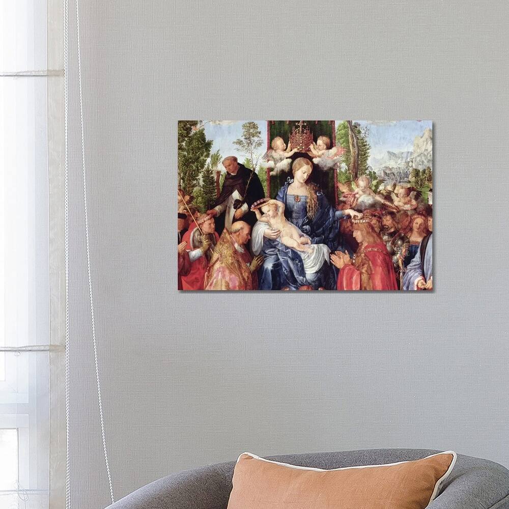 iCanvas "The Feast of the Rose Garlands, 1506" by Albrecht Durer Canvas Print