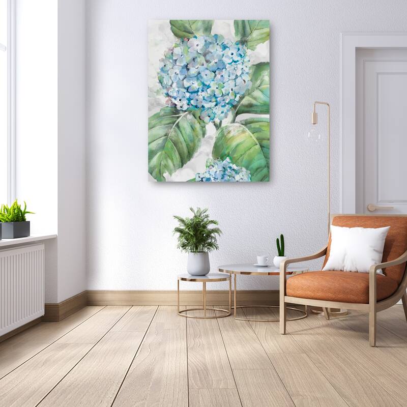 Hydrangea Portraits II By Studio Arts Canvas Art Print