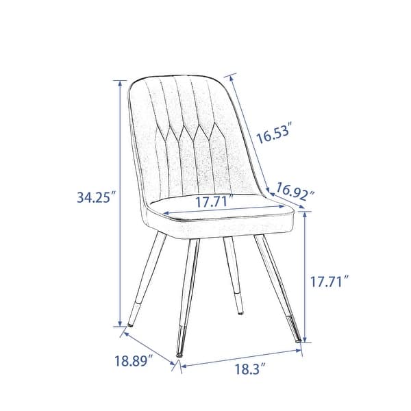 Modern Dining Chairs Set of 2,mid century dining room chairs Bed Bath