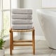 preview thumbnail 116 of 197, Linery & Co. Cotton Diamond Waffle Texture Bath Towels Bath Towel (Pack of 4) - Light Gray
