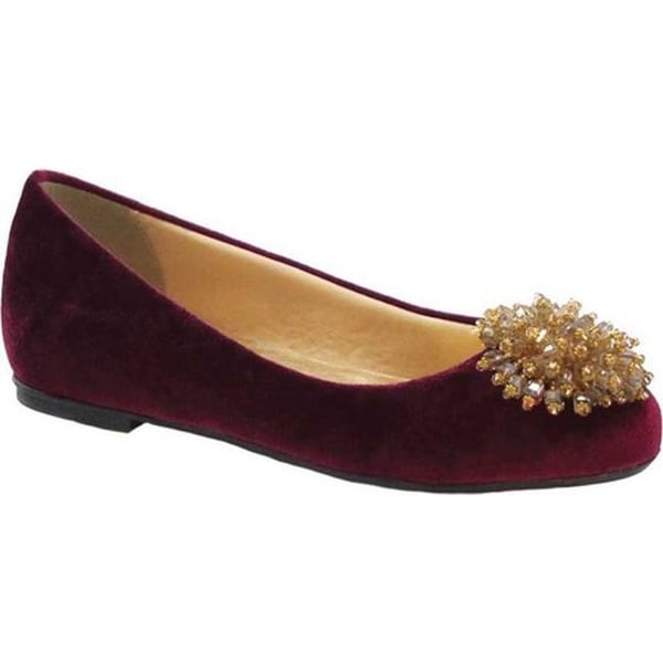 maroon velvet shoes womens