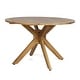 preview thumbnail 9 of 10, Crestview Outdoor 4 Seater Acacia Wood Dining Set by Christopher Knight Home