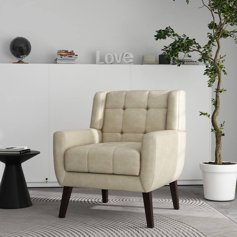 Tufted Arm Chair Upholstered Lounge Chair