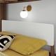 preview thumbnail 5 of 41, Max & Lily Mid-century Twin over Queen L-shaped Bunk Bed with Ladder