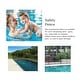 preview thumbnail 6 of 8, Costway In-Ground Swimming Pool Safety Fence Section Accidental