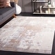 preview thumbnail 3 of 19, SAFAVIEH Whisper Haretina Modern Abstract Rug 4' x 6' - Beige/Light Grey - Rectangle