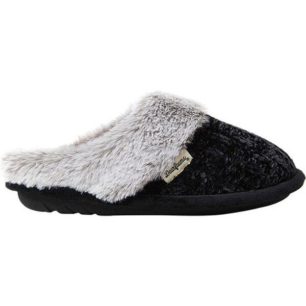 Women's dearfoams shop chenille clog slippers