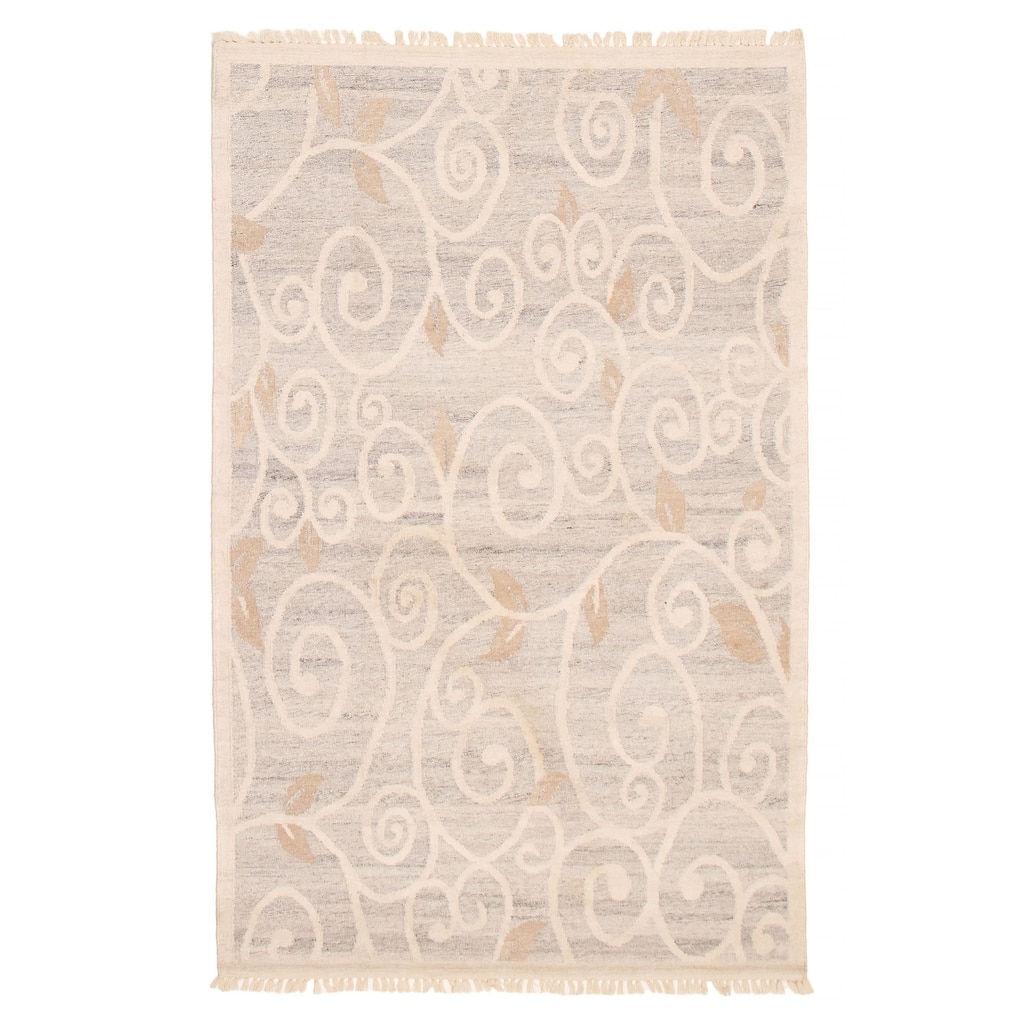 Ankara FW Grey Kilim 5'1" x 8'1" - 5'1 x 8'1