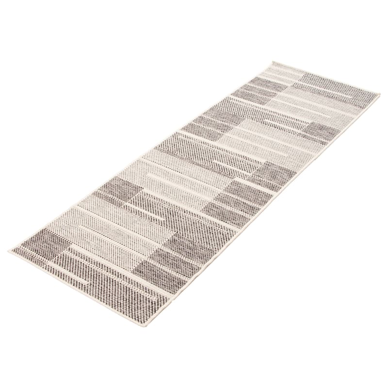 ECARPETGALLERY Machine Woven Atlas Taupe Area Rug