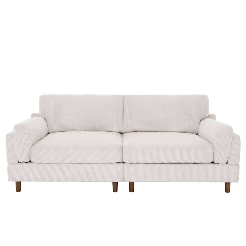 90 inch Deep Seat Sofa Comfy Couch for Living Room