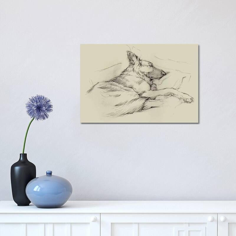iCanvas "Dog Days IV" by Ethan Harper Canvas Print - 12x18x1.5