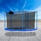preview thumbnail 24 of 29, 10FT trampoline with basketball hoop and 360-degree safety net