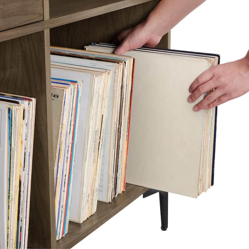Crosley Sydney Record Storage Media Console