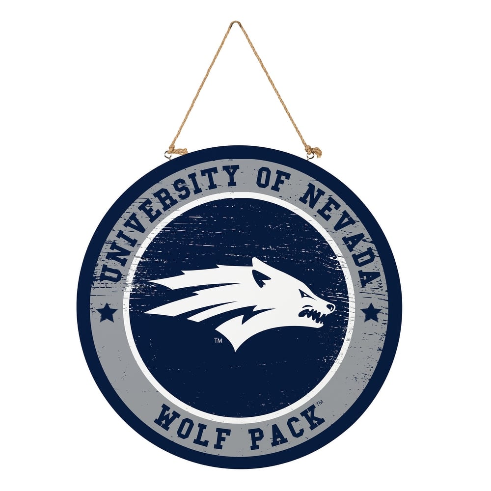 University of Nevada Wooden Door Decor Wall Sign - Multi-Color