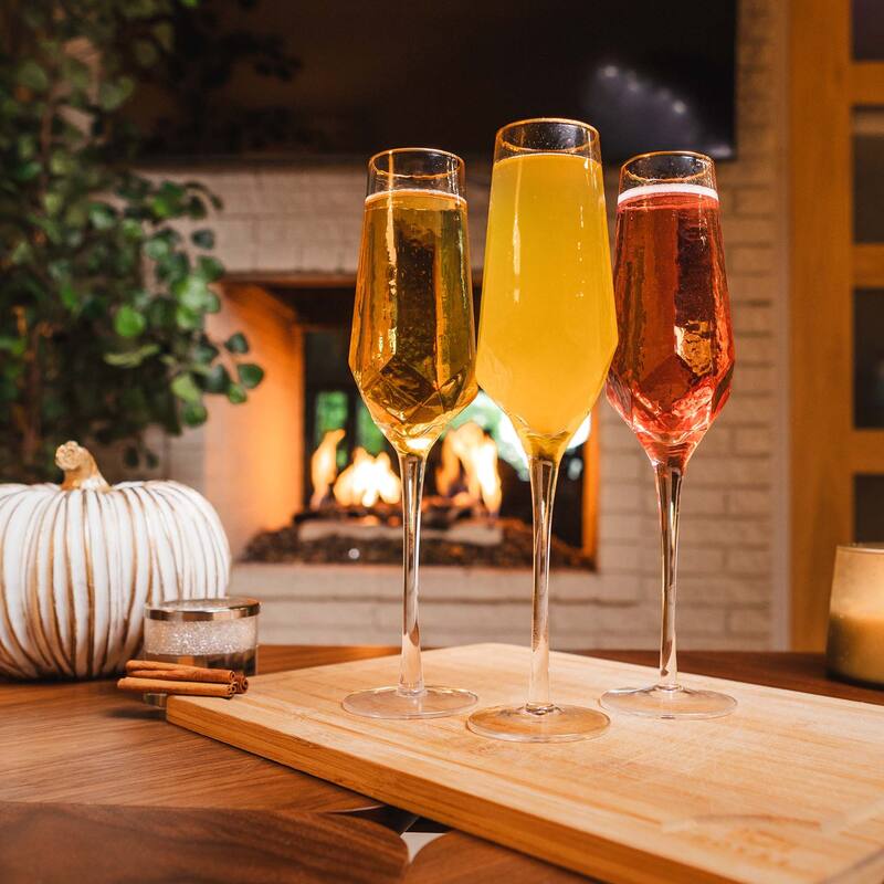 Prism Toasting Flute Set - Set of 6