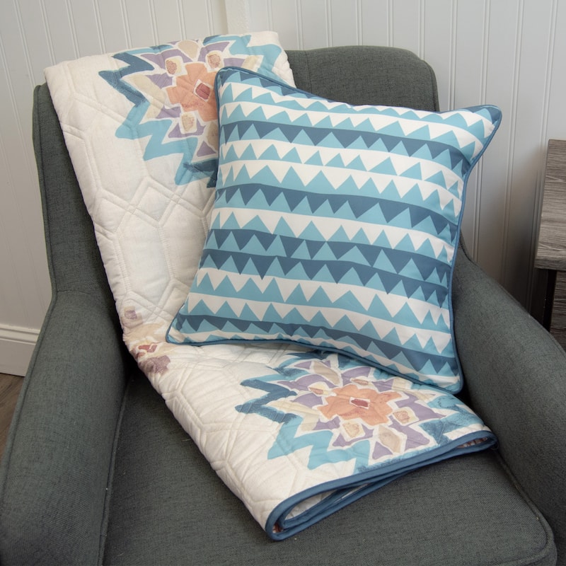 Bonita Stripes Decorative Pillow from Your Lifestyle by Donna Sharp