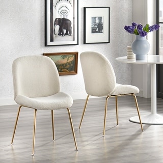 Lifestorey Shaun Boucle Dining Chairs (Set of 2)