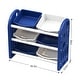 preview thumbnail 24 of 40, Kids Toy Storage Cabinet Organizer with 6 Bins and HDPE Shelf