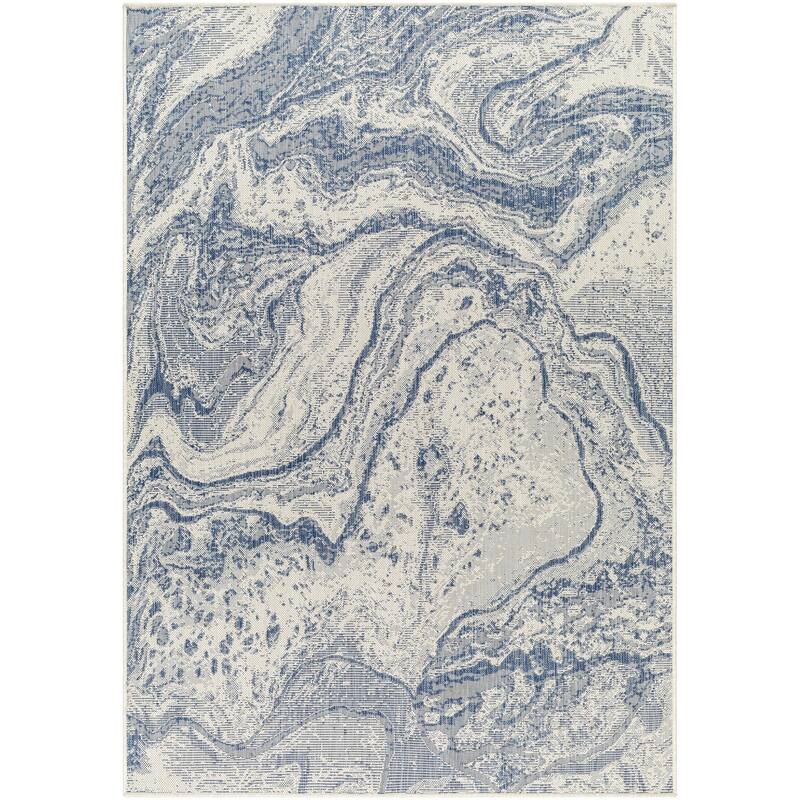 Livabliss Ravello Outdoor Modern & Contemporary Abstract Area Rug