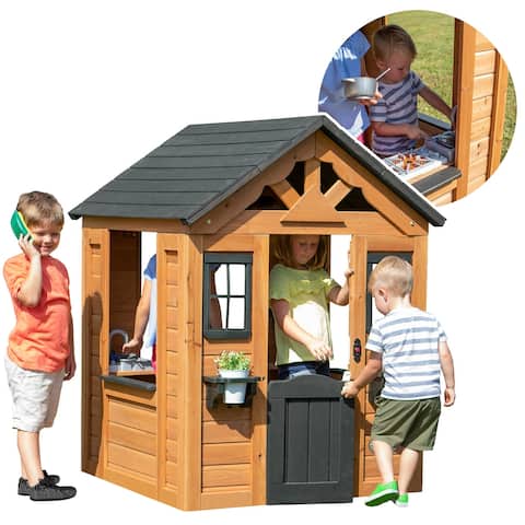 Backyard Discovery Sweetwater Wooden Playhouse