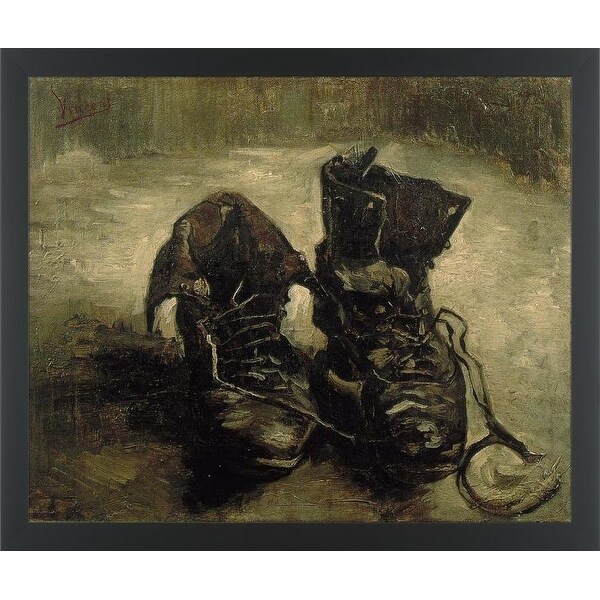 Van gogh hot sale boots painting value