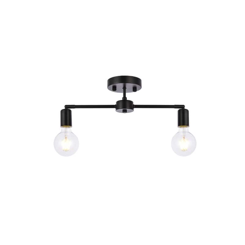 Ezra 2 Light Flush Mount - 4.7 Inch