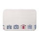 preview thumbnail 6 of 7, Beach Huts Bath Mat 17 x 24 - Ivory