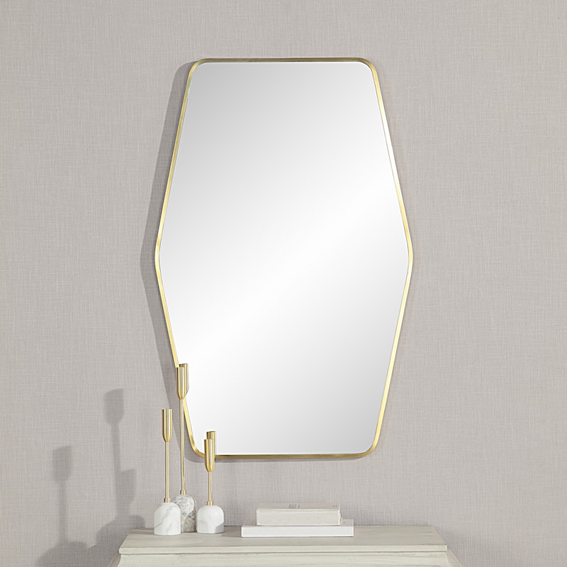 Renwil Mocha mirror - Medium
