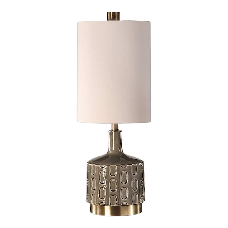 Uttermost Darrin Grey Table Lamp