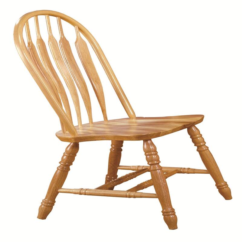 Set of 2 Beige Comfort Back Dining Chair in Light Oak Finished