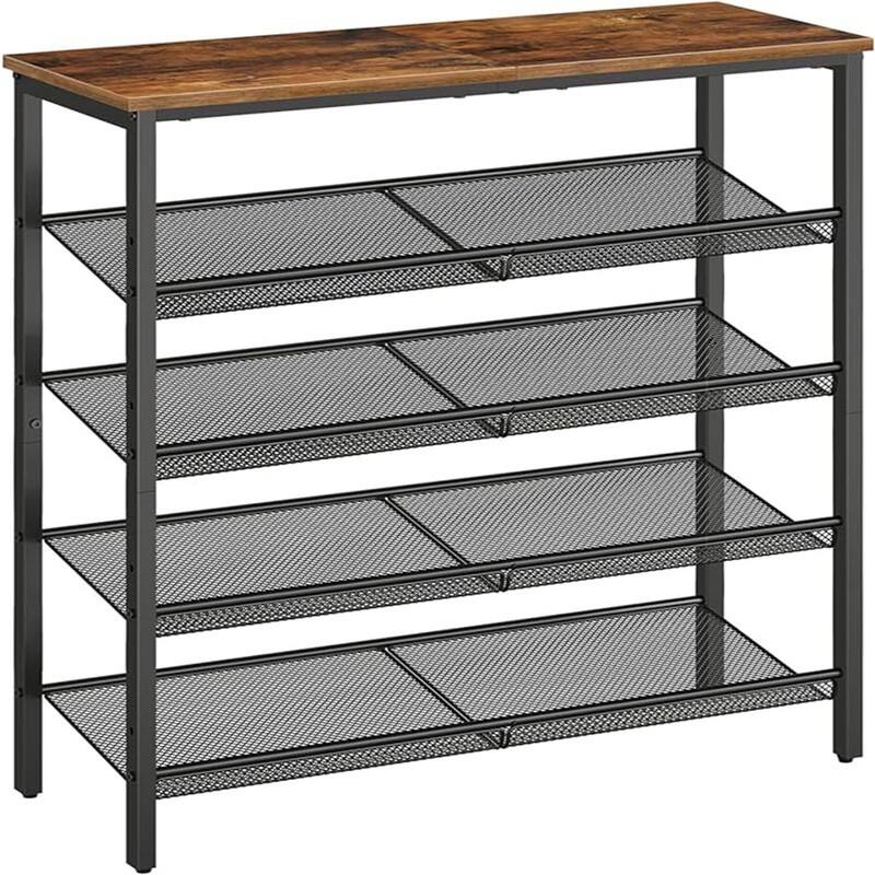 Shoe Rack for Entryway - 11.8D x 23.6W x 31.8H